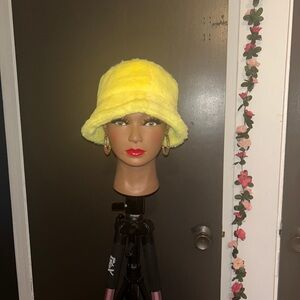 Unisex Fur Bucket Hat